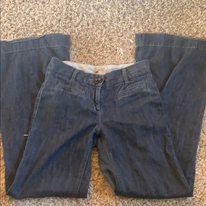 2/$15 Cabi Blue Flare Jeans size 4